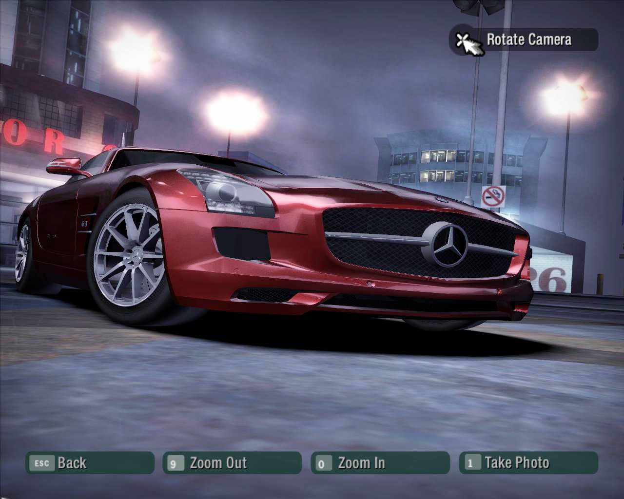 Need For Speed Carbon Mercedes Benz SLS AMG 2011
