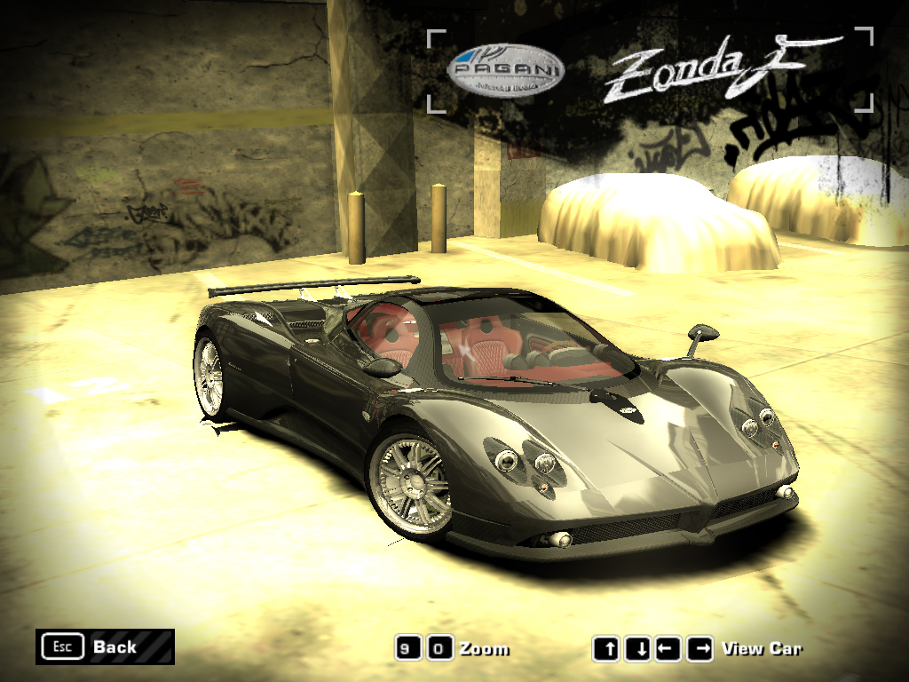 Need For Speed Most Wanted Pagani Zonda F(NFSPS)