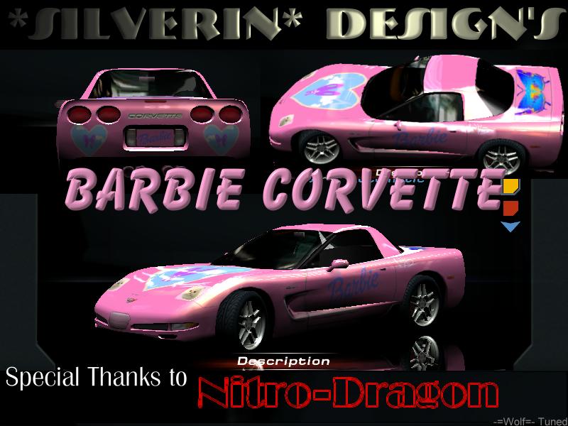 Need For Speed Hot Pursuit 2 Chevrolet Z06 Wolf Tuned Barbie Corvette