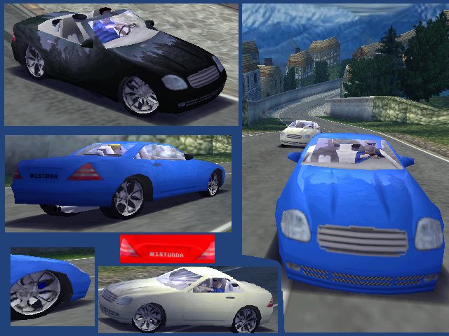 Need For Speed High Stakes Mercedes Benz "pimped"