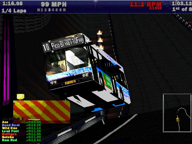 Need For Speed Hot Pursuit Fantasy Santa Monica Bus 2nd Version