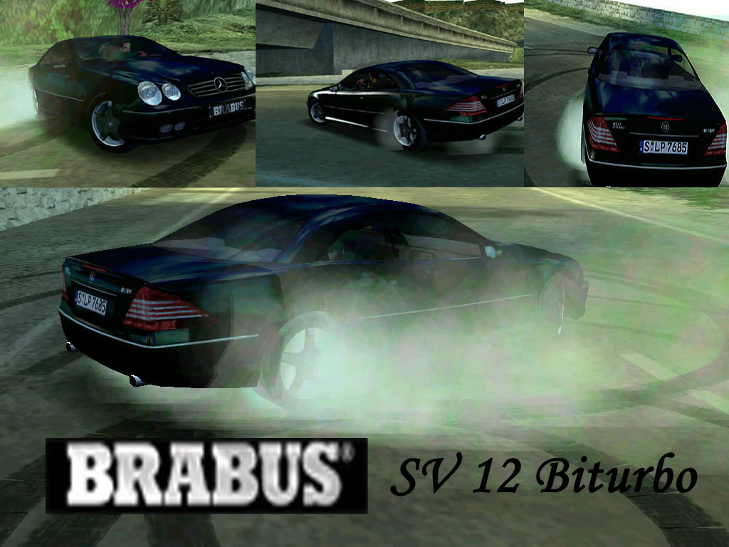 Need For Speed Hot Pursuit 2 Mercedes Benz Brabus SV12 Biturbo