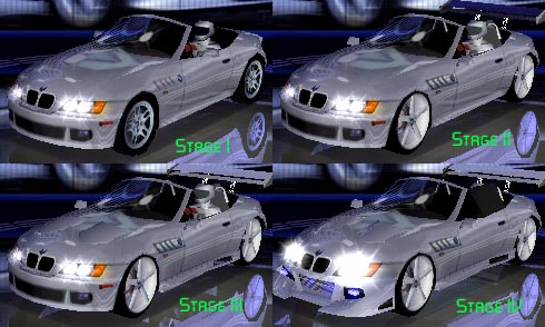 Need For Speed High Stakes BMW Z3 (EA replacement)