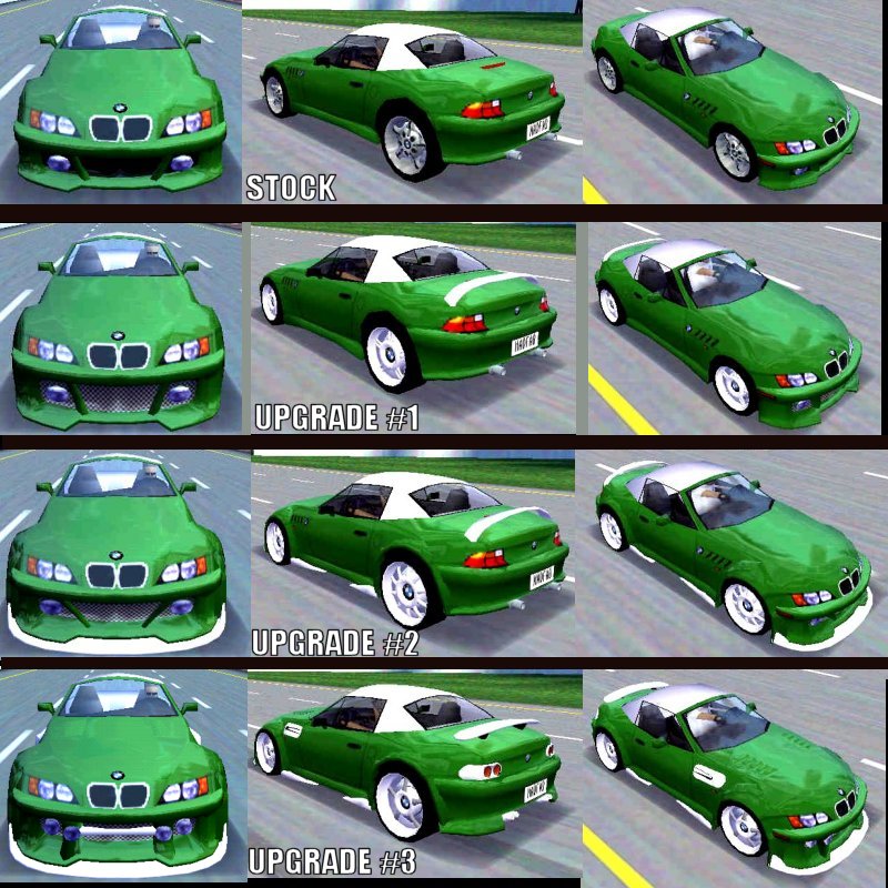 Need For Speed High Stakes BMW Z3 Roadster
