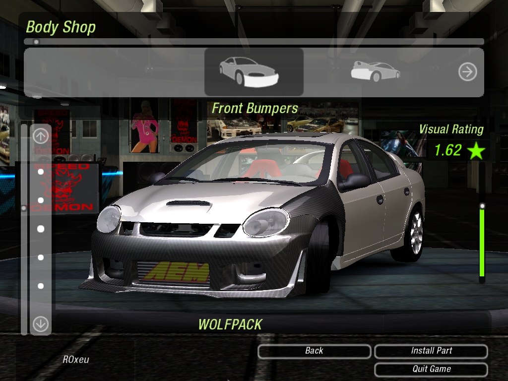Need For Speed Underground 2 Dodge SRT-4