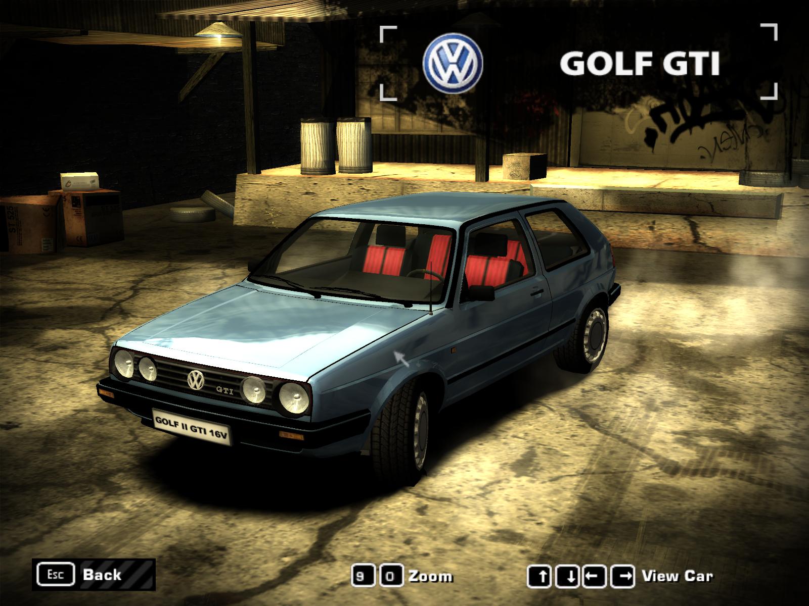 Need For Speed Most Wanted 1983 Volkswagen Golf II