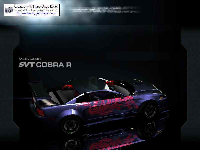 Need For Speed Hot Pursuit 2 Ford Chopped Cobra R