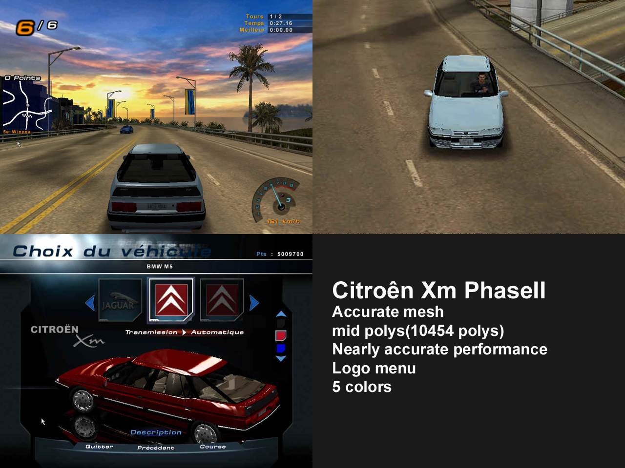 Need For Speed Hot Pursuit 2 Citroen Xm phase2