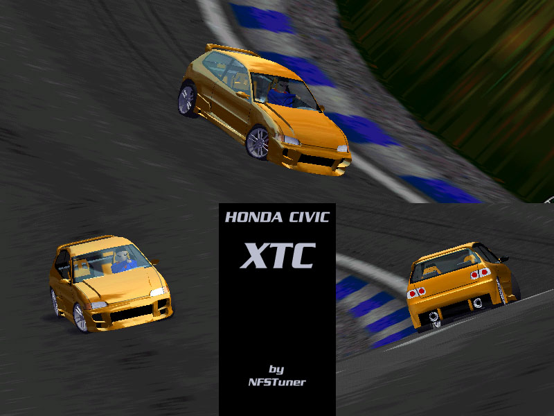 Need For Speed High Stakes Honda Civic XTC