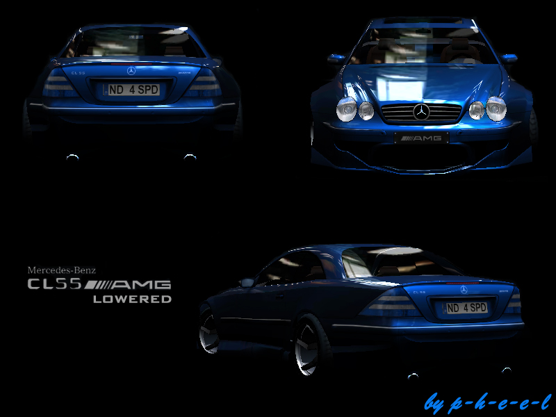 Need For Speed Hot Pursuit 2 Mercedes Benz CL55 AMG Lowered