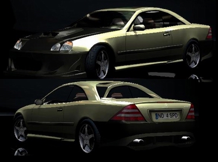 Need For Speed Hot Pursuit 2 Mercedes Benz CL55 AMG Underground Updated