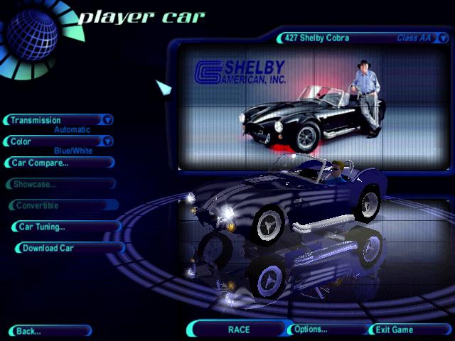 Need For Speed High Stakes Shelby Cobra '64