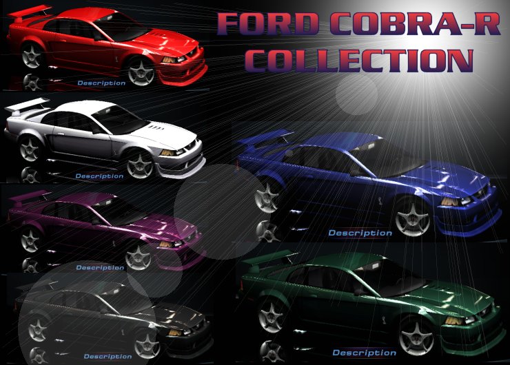 Need For Speed Hot Pursuit 2 Ford Cobra R Collection