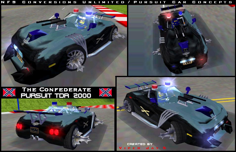 Need For Speed Hot Pursuit Fantasy The Confederate - Pursuit TDR 2000