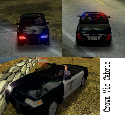 Need For Speed Hot Pursuit 2 Ford Crown vic cabrio
