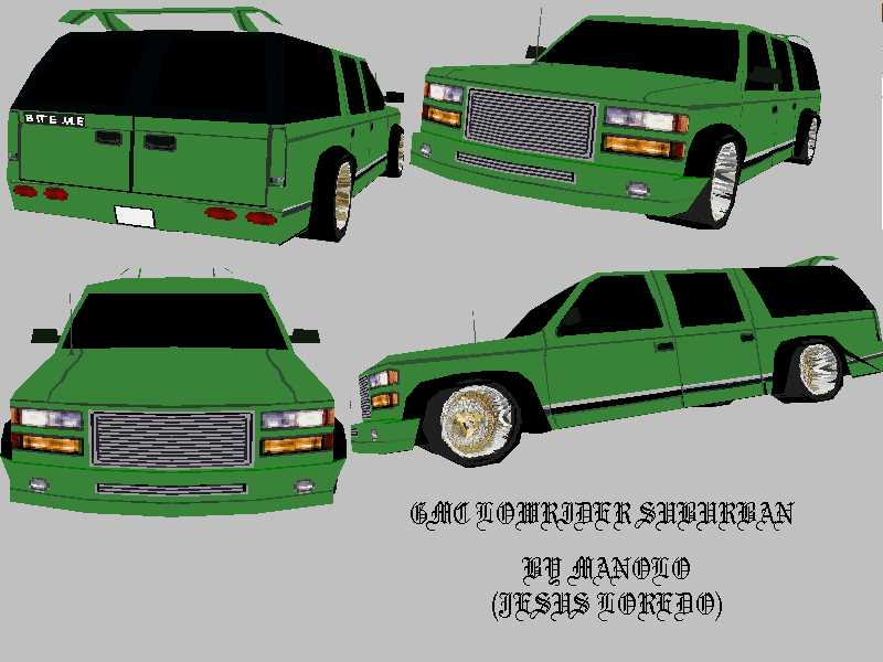 Need For Speed High Stakes GMC Lowrider Suburban
