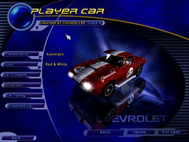 Need For Speed Hot Pursuit Chevrolet Corvette Sting Ray L88 (1967)