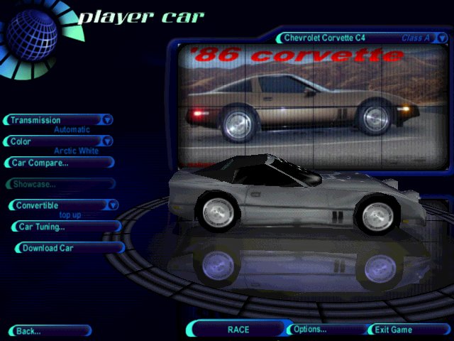 Need For Speed High Stakes Chevrolet Corvette C4