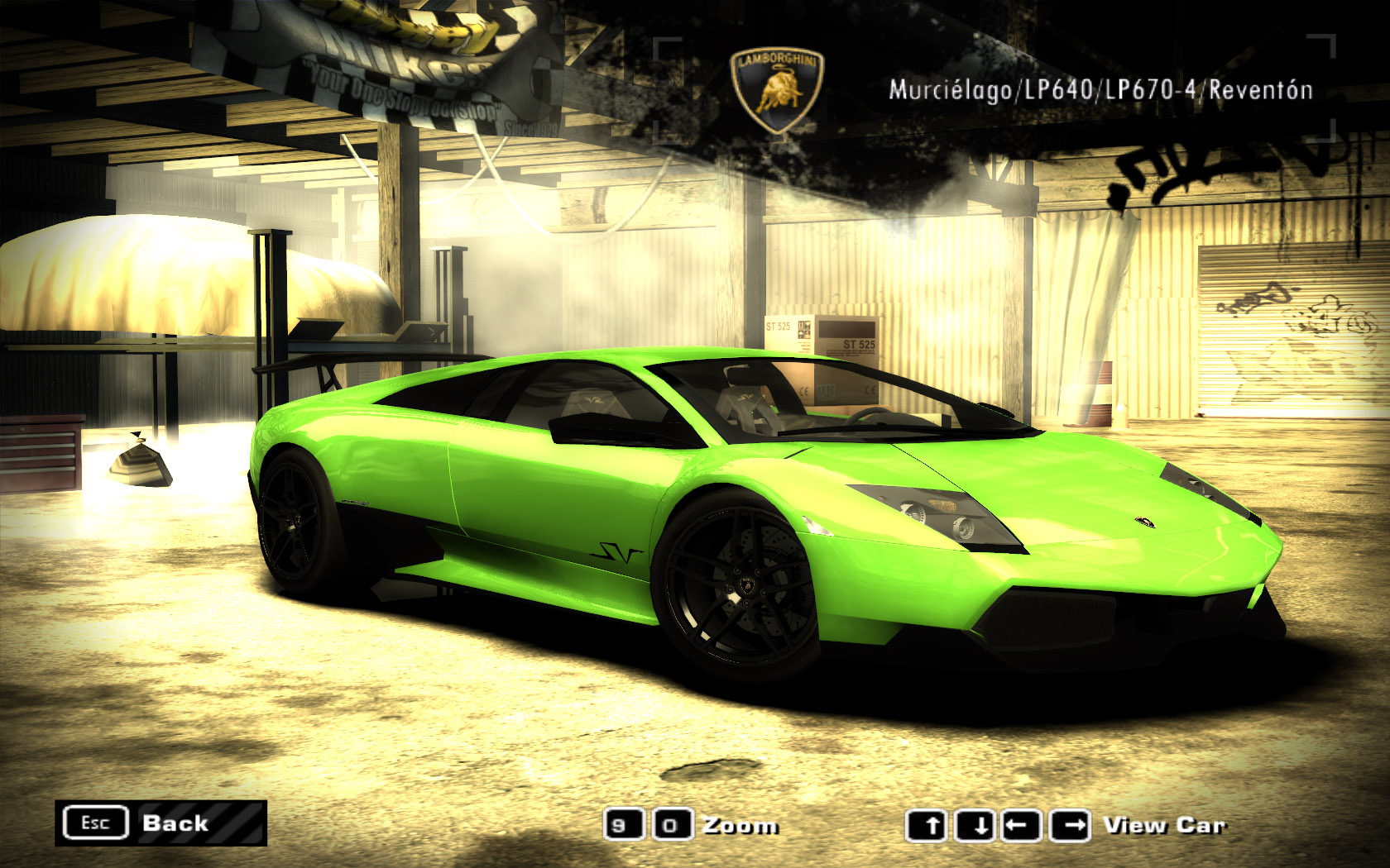 Need For Speed Most Wanted Lamborghini Murcielago/LP640/LP670-4 SV/Reventon