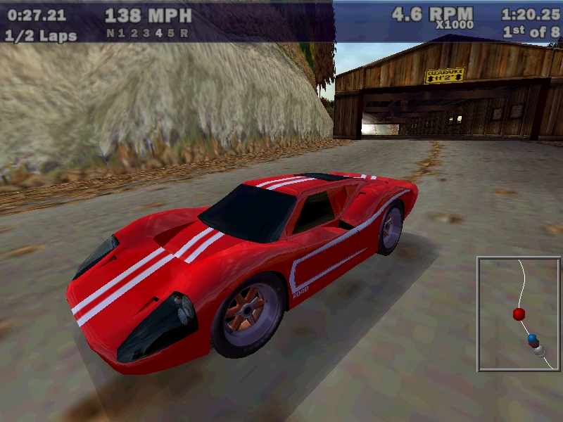 Need For Speed Hot Pursuit Ford GT40 MKIV