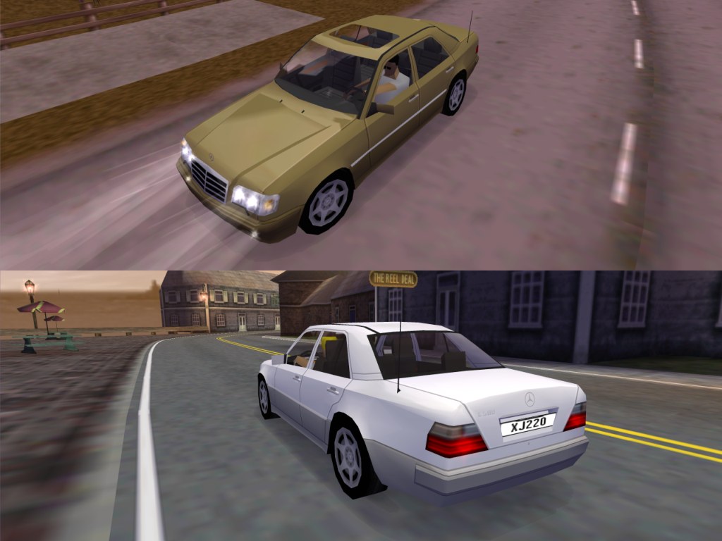 Need For Speed High Stakes Mercedes Benz E 500 (W124)