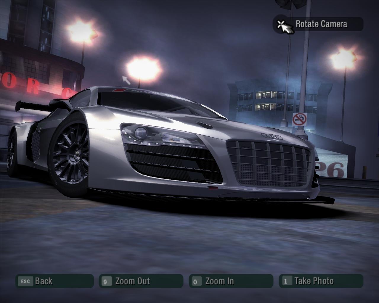 Need For Speed Carbon Audi R8 Le-Mans '09