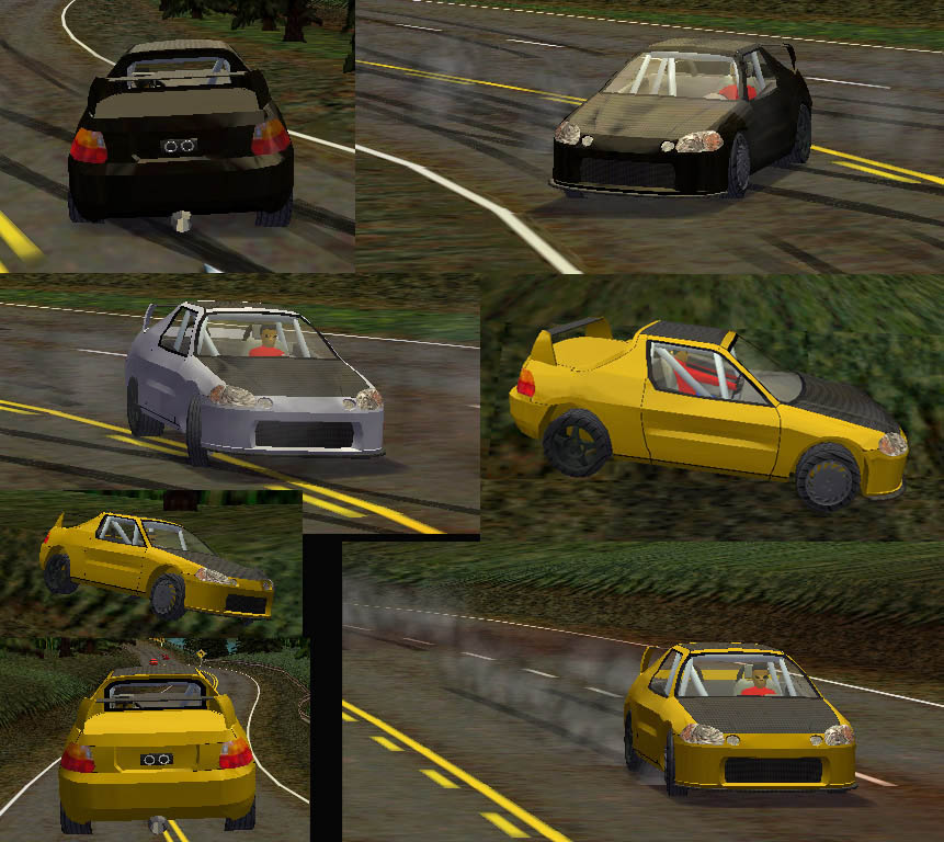 Need For Speed High Stakes Honda Del Sol Track Version