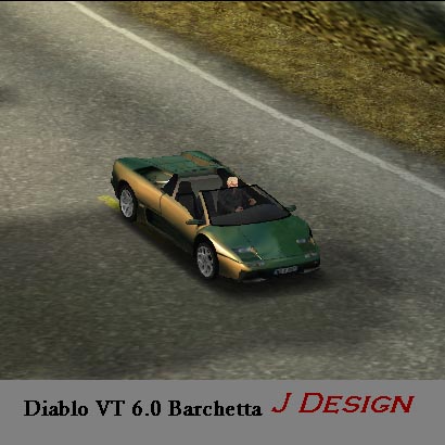 Need For Speed Hot Pursuit 2 Lamborghini Diablo VT Barchetta