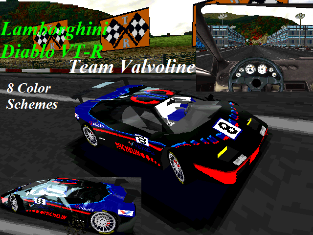 Need For Speed Hot Pursuit Lamborghini Diablo VT-R Team Valvoline