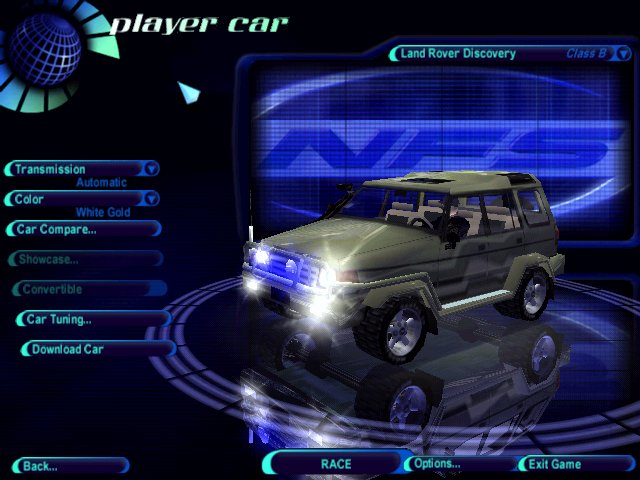 Need For Speed High Stakes Land Rover Discovery