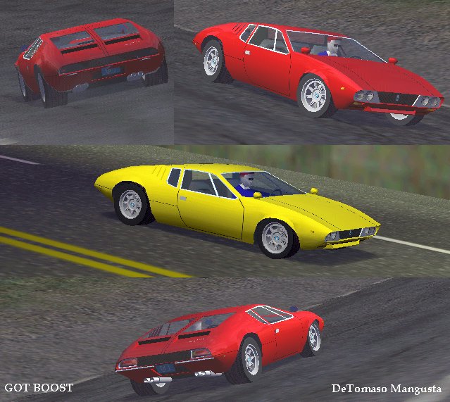Need For Speed High Stakes Detomaso Mangusta