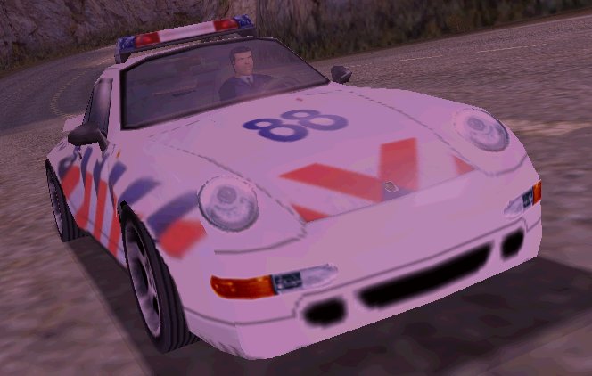 Need For Speed Porsche Unleashed Porsche 911 (993) Turbo Dutch Cop