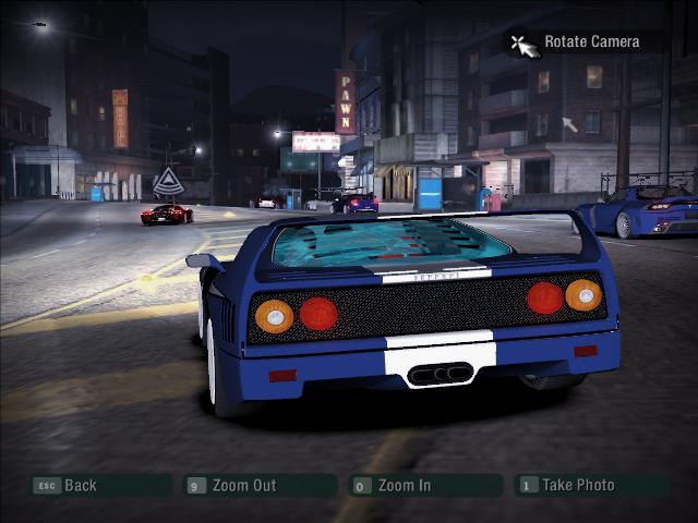 Need For Speed Carbon Ferrari F40