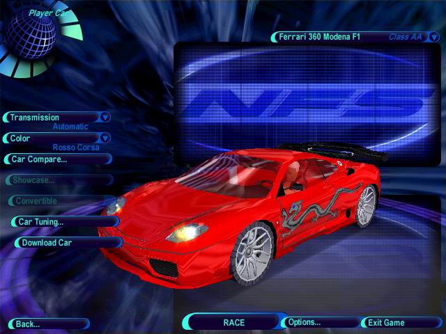 Need For Speed High Stakes Ferrari 360 Modena F1