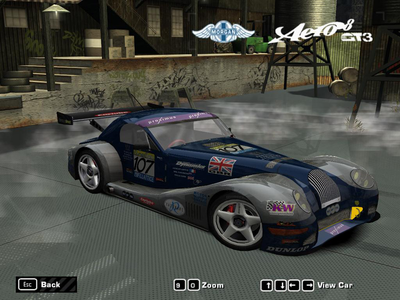 Need For Speed Most Wanted AM General MORGAN AERO 8 GT3