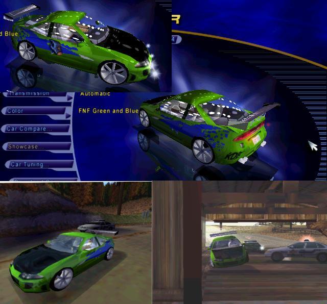 Need For Speed Hot Pursuit Mitsubishi FnF Eclipse