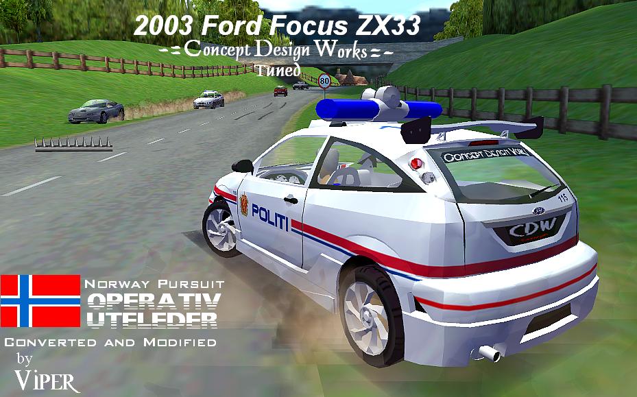Need For Speed High Stakes Ford Focus ZX-3  Norwegian Pursuit