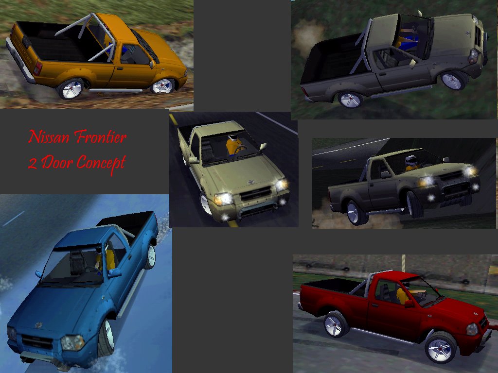 Need For Speed High Stakes Nissan Frontier (2 Door) Concept