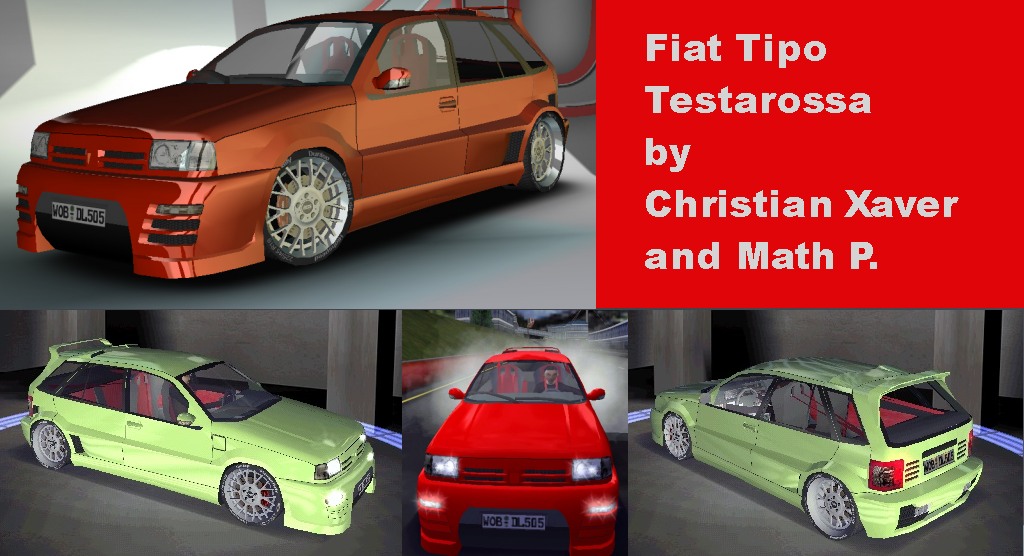 Need For Speed High Stakes Fiat Tipo PR8 Testarossa