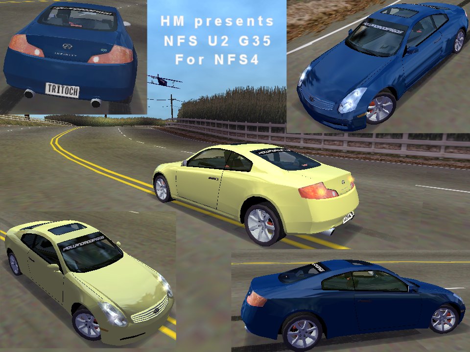 Need For Speed High Stakes Infiniti G35 (NFS:U2)