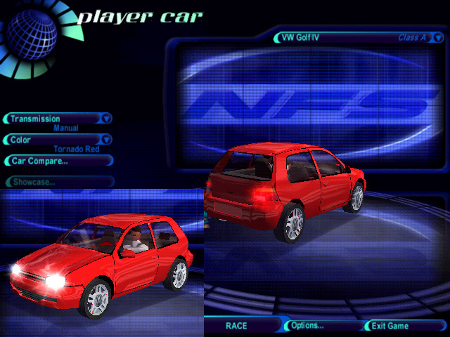 Need For Speed High Stakes Volkswagen Golf V2