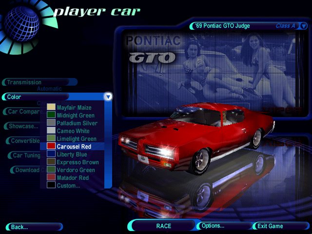 Need For Speed High Stakes Pontiac GTO