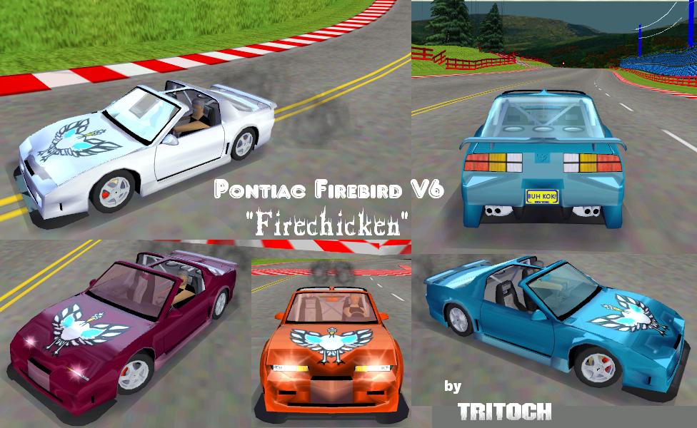 Need For Speed Hot Pursuit Pontiac Firebird HM Firechicken