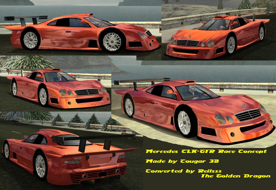 Need For Speed Hot Pursuit 2 Mercedes Benz 1998 CLK-GTR Race Concept