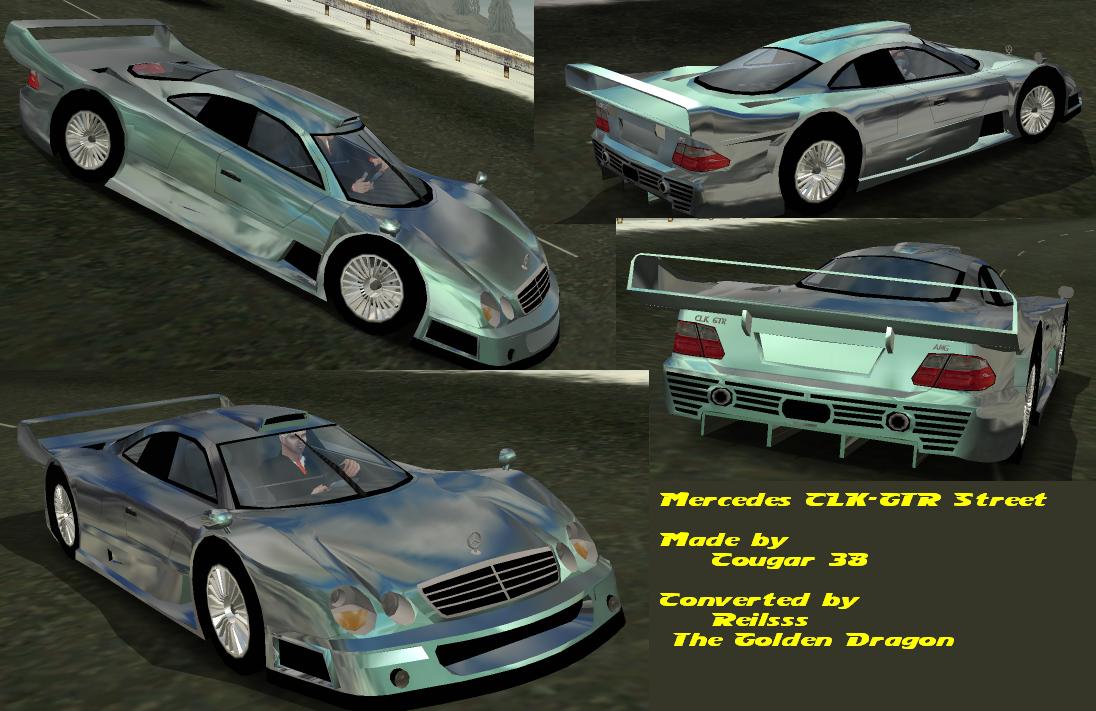Need For Speed Hot Pursuit 2 Mercedes Benz 1998 CLK-GTR Street