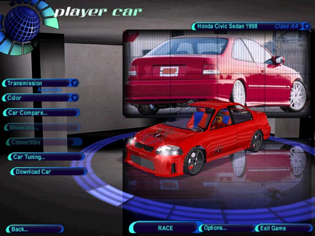 Need For Speed High Stakes Honda Civic 1998 (Tuned)