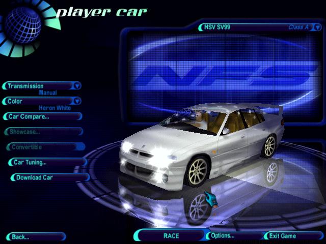 Need For Speed High Stakes HSV 99