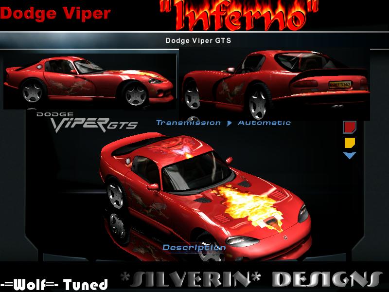 Need For Speed Hot Pursuit 2 Dodge Viper Wolf Tuned