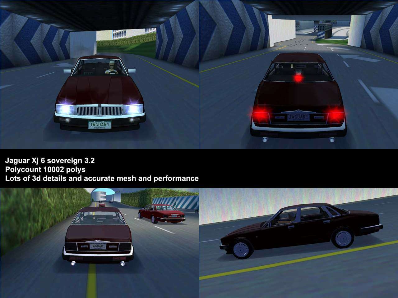 Need For Speed High Stakes Jaguar Xj6 3.2 sovereign 1993