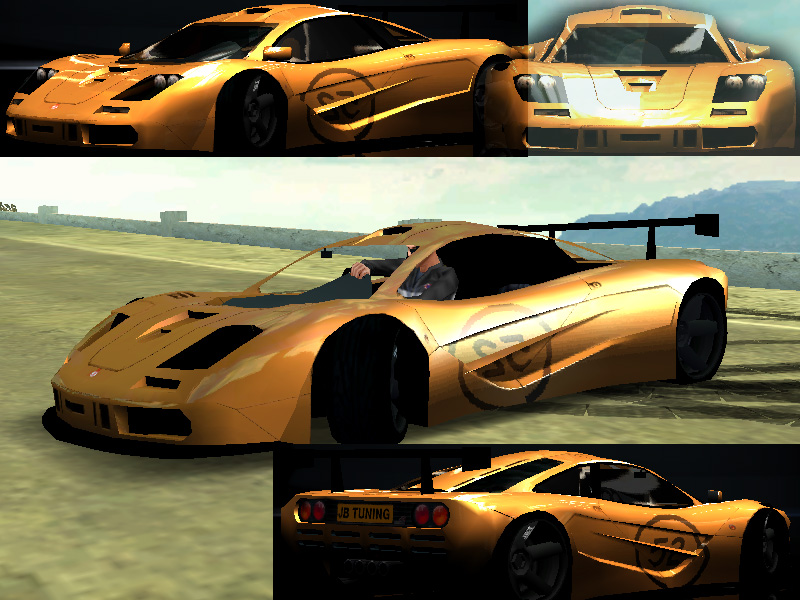 Need For Speed Hot Pursuit 2 McLaren F1 LM GT-R JB Tuning
